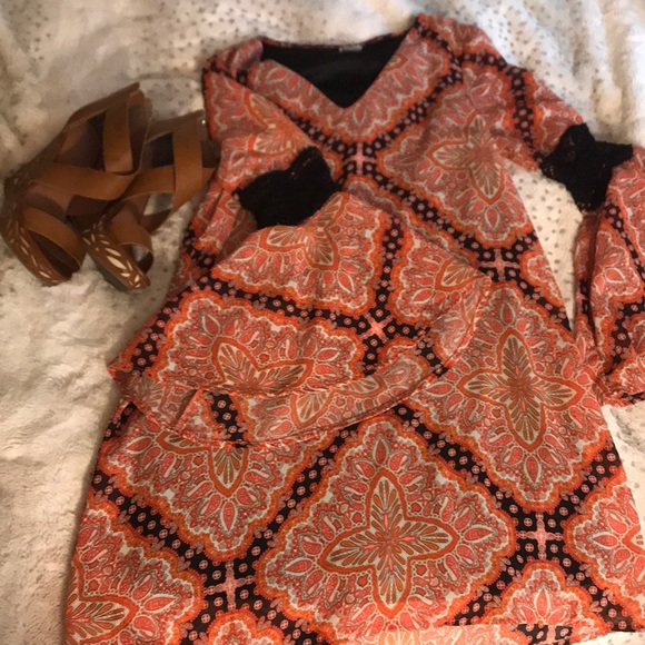 Paper Crane Dress 🧡💛 - Picture 1 of 3